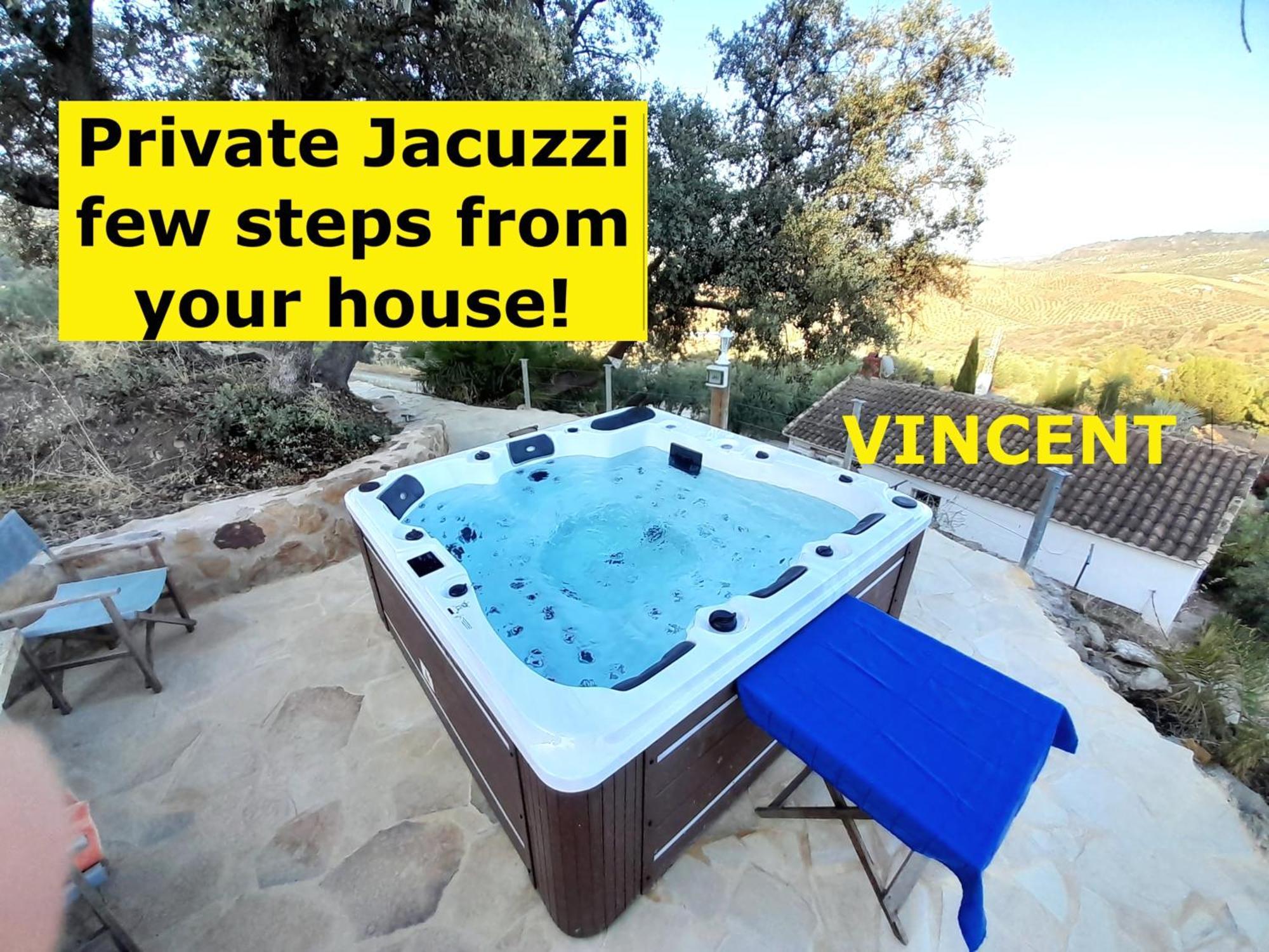 Rural Cottage, With Pool & Optional Private 6 Guests Jacuzzi تولوكس المظهر الخارجي الصورة